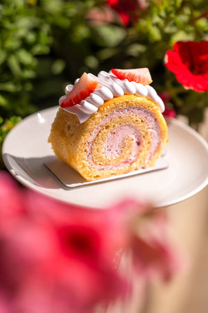 Strawberry Swiss Roll