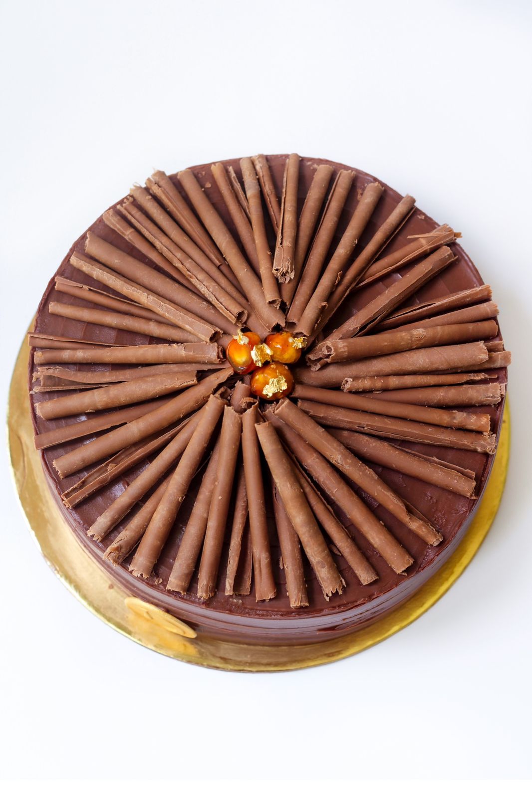 Eggless Chocolate Hazelnut Praline Cake