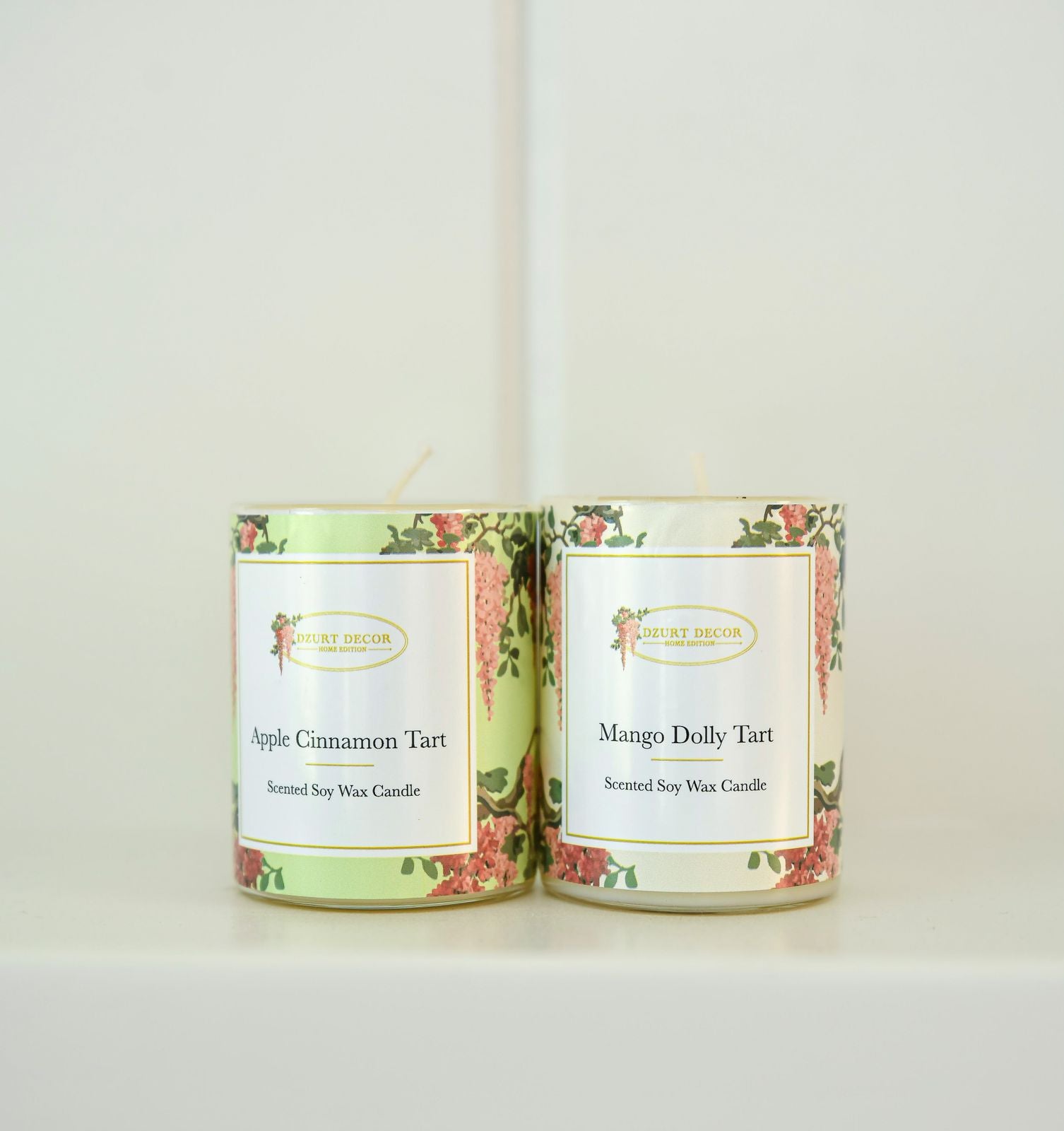 Scented Soy Wax Candles (Set of 2)